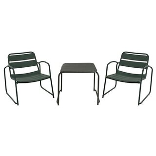 Buitengewoon Boet Balkonset 3-delig - Donkergroen