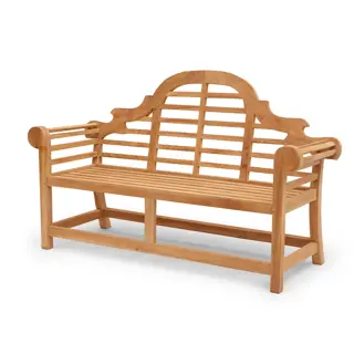 Buitengewoon Boet Lutyens 5-zits tuinbank Teak - 225 cm | De Boet