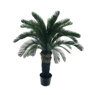 Kunstplant Cycas Palm in Pot Groen - 130 cm | De Boet