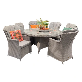 Ferro Diningset - Cloudy Grey