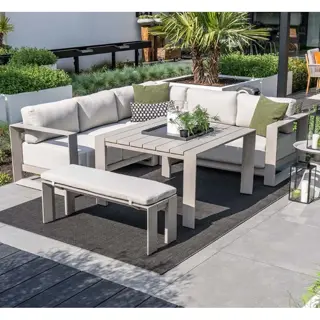 Garden Impressions Levanto Lounge- diningset - Taupe | De Boet