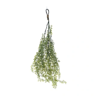 Kunsttak Button Leaf Donkergroen - 95 cm| De Boet