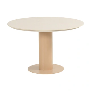 Hartman Girona Dining Tuintafel Ø120 cm - Cappuccino | De Boet