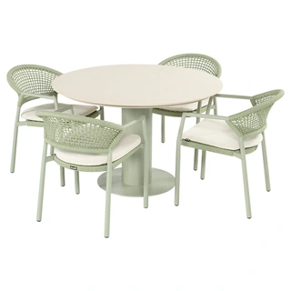 Girona Taragona Diningset - Soft Green | De Boet