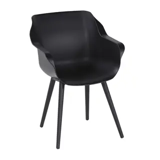 Hartman Sophie Studio Armstoel - Zwart | De Boet