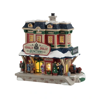 Lemax Holly Jolly Junction | Tuincentrum De Boet