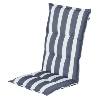 Hartman Tuinkussen Hoge Rug - Roma Graphite Blue