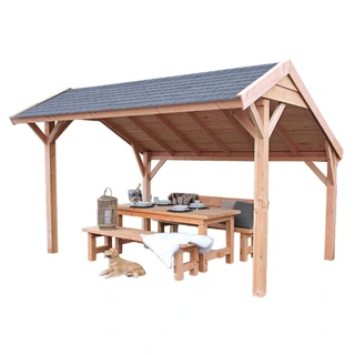 Kapschuur Landleven 600x400 cm koopt u bij Tuincentrum De Boet