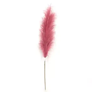 Kunst Pampas Gras 60 cm - Donker roze | Tuincentrum De Boet