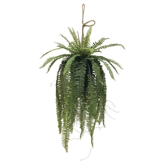 Kunstplant Varen in Mosbal Hang - 122 cm | De Boet