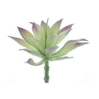 Kunstplant Agave Pick Guanita Flocked Groen - 16 cm| De Boet