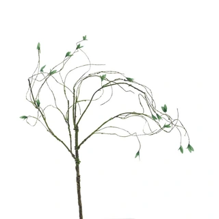 Kunsttak Flex Twig met Blad Groen - 112 cm| De Boet