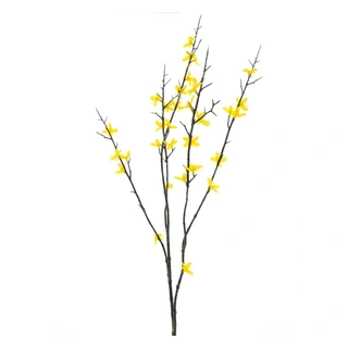 Kunsttak Forsythia Halle Geel - 86 cm| De Boet