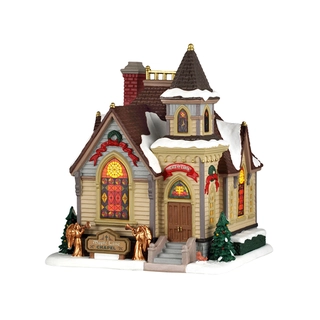 Lemax Maple Lane Chapel | Tuincentrum De Boet