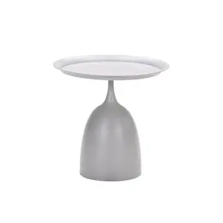 Garden Impressions Mioala Bijzettafel Taupe - Ø50xH48 cm | De Boet