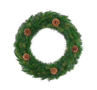 Mixed Pine Kunstkerstkrans Dennenappels - Ø60 cm