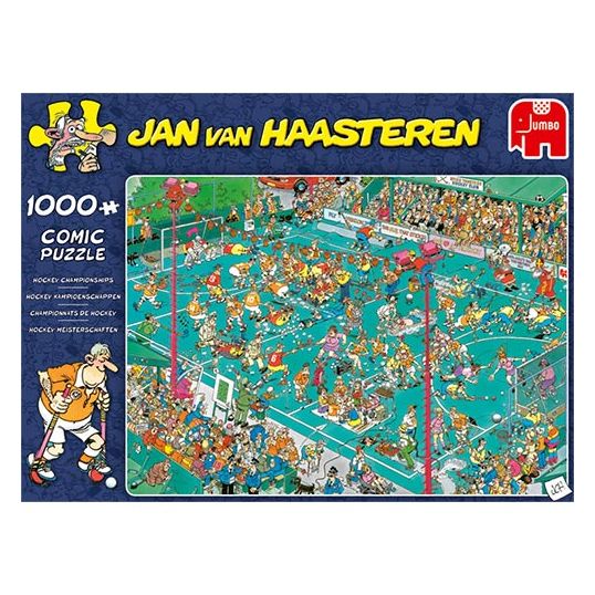 Puzzel Jan van Haasteren Hockey Kampioenschappen - 1000 st. - afbeelding 2