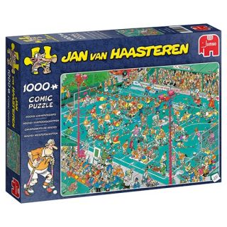 Puzzel Jan van Haasteren Hockey Kampioenschappen - 1000 st. - afbeelding 1