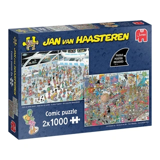 Puzzel Jan van Haasteren Geef Ons Ruimte & Net Als in de Film