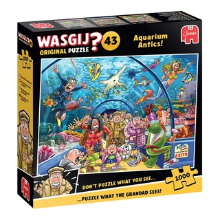 Puzzel Wasgij 43 Aquarium Antics! - 1000 st. | De Boet