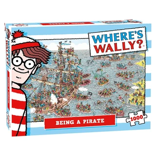 Puzzel Where's Wally Being A Pirate - 1000 st.