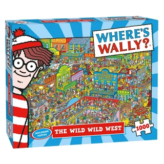 Puzzel Where's Wally The Wild West - 1000 st.