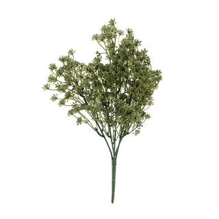 Kunsttak Sedum Bush Groen - 32 cm| De Boet