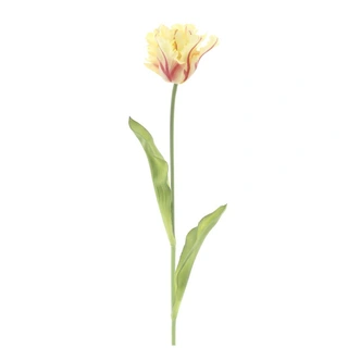 Kunst Parrot Tulp 71 cm - Geel | De Boet