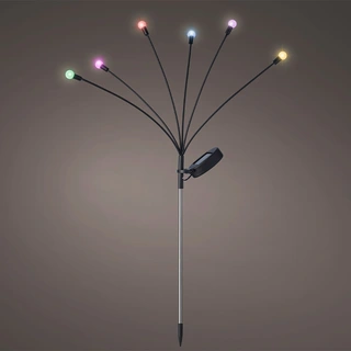 Solar Tuinsteker Zwart 70 cm - Multi | De Boet
