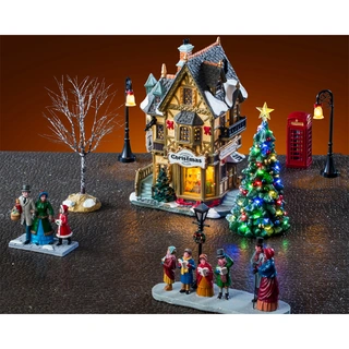 Lemax Tannenbaum Christmas Shoppe Set | Tuincentrum De Boet