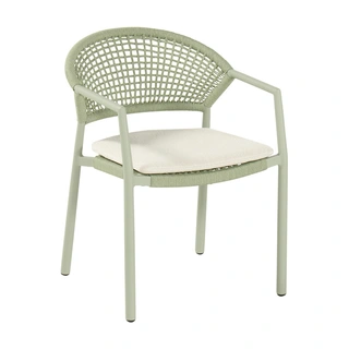Taragona Dining Tuinstoel - Soft Green | De Boet
