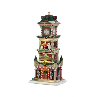 Lemax The Village Square Clock Tower | Tuincentrum De Boet