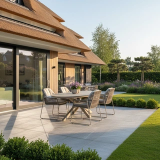 Tierra Outdoor Rivera Diningset Champagne - Ovaal