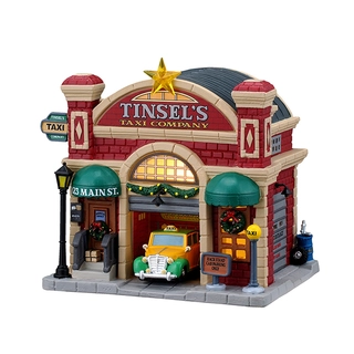 Lemax Tinsel's Taxi Company | Tuincentrum De Boet