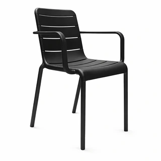 Tuin Armstoel Pien - Zwart | Tuincentrum De Boet