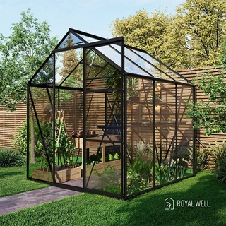 Royal Well Tuinkas Kate I Zwart - Veiligheidsglas | De Boet