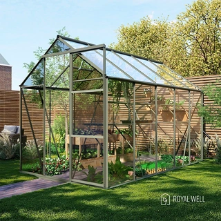 Royal Well Tuinkas Kate III Groengrijs - Veiligheidsglas | De Boet