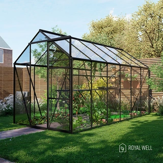 Royal Well Tuinkas Kate IV Zwart - Veiligheidsglas | De Boet