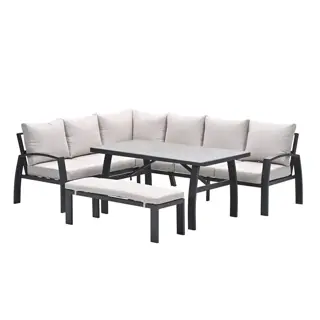 Garden Impressions Vasano Lounge Diningset Links - Desert Sand