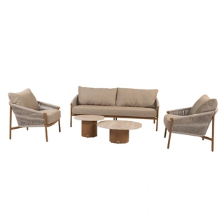 4 Seasons Outdoor Milos Loungeset | De Boet