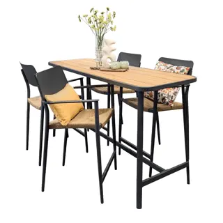 Trestino Elmas Esta Barset - Antraciet | De Boet