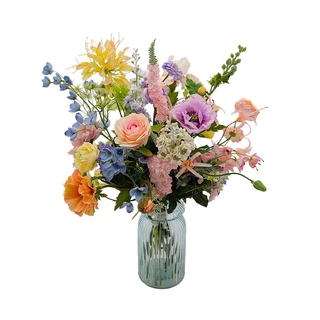 Kunstbloemen Boeket Pastel Groot - 72 cm | De Boet