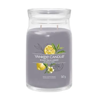 Yankee Candle Black Tea & Lemon - Large | De Boet
