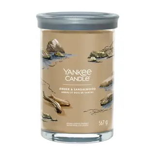 Yankee Candle Amber & Sandalwood - Large Tumbler | De Boet