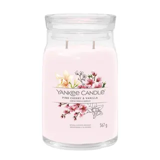 Yankee Candle Pink Cherry & Vanilla - Large | De Boet