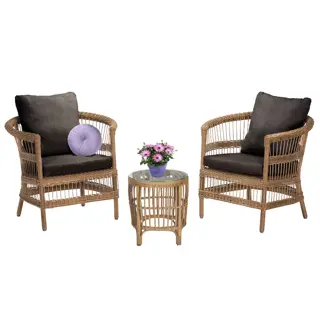 Your Own Living Ashton Relax Set - Antraciet | De Boet