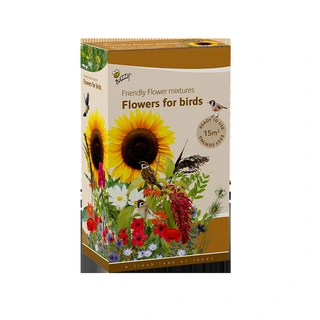 Buzzy® Strooidoosje Flowers Vogels 15m² | De Boet