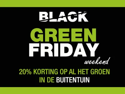 GREEN FRIDAY bij De Boet