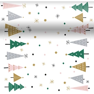 Duni 3-in-1 Rol Noel Trees - 40x480 cm | De Boet