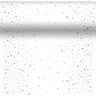 Duni 3-in-1 Rol Silver Stardust - 40x480 cm | De Boet